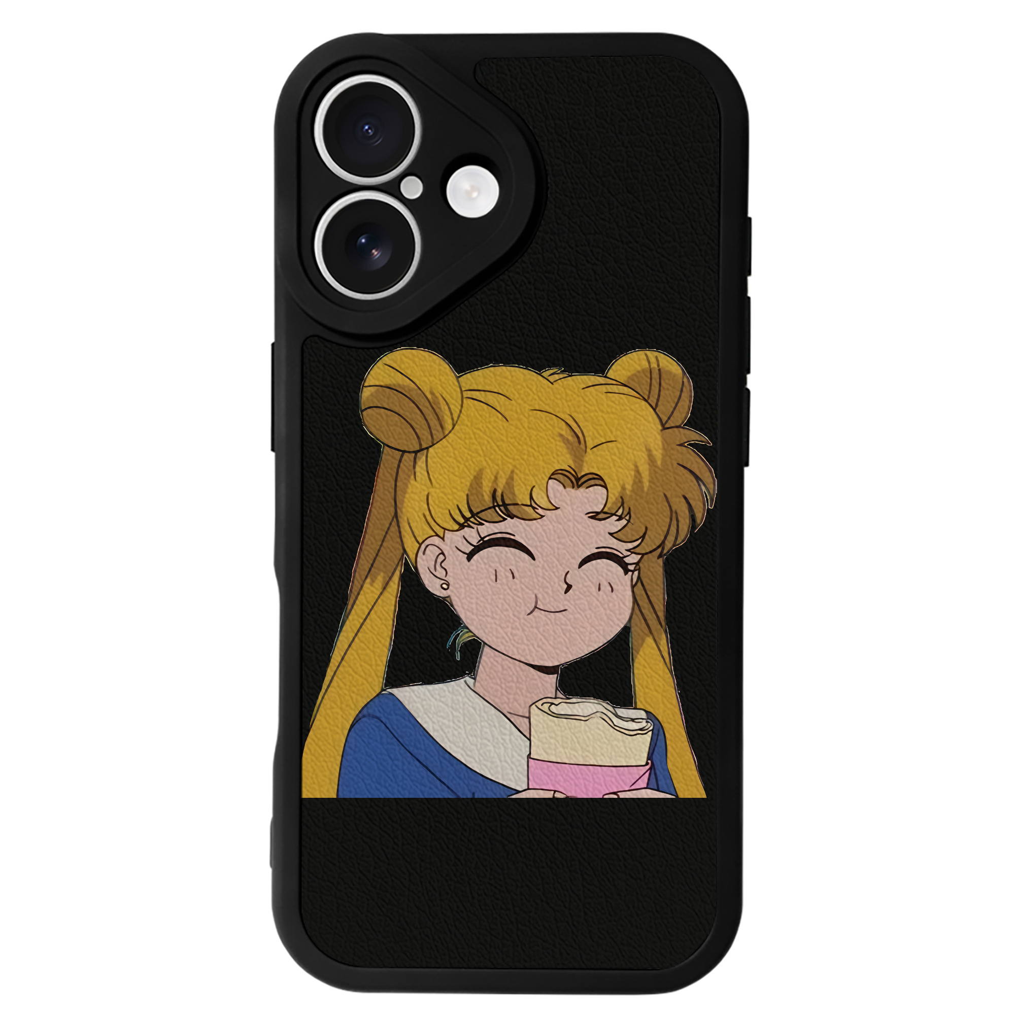 （画像用） 美少女戦士セーラームーン 愛野 美奈子 あいの みなこ Sailor Moon Aino Minako 【iPhone 16シリーズ対応】シリコンスマホケース（レザー調） 材質：シリコン
